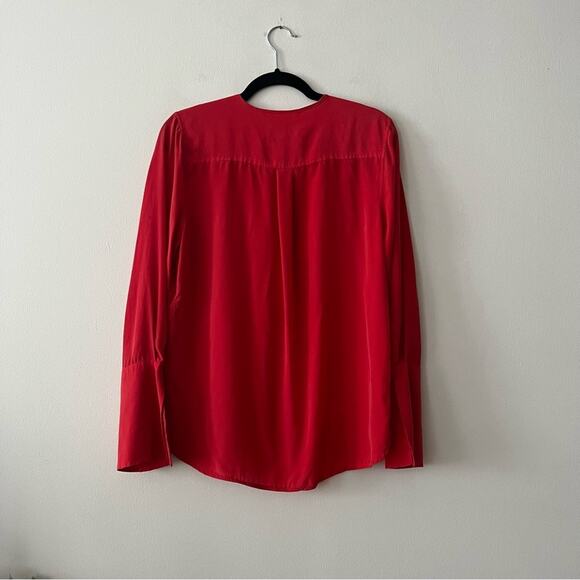 Equipment Kenley Silk Flare Sleeve Blouse - Picture 8 of 10